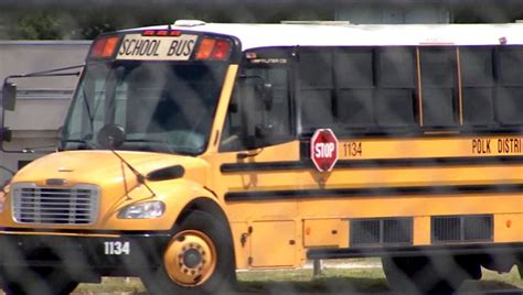 Polk County Reporting School Bus Delays On First Day Of School Fox 13