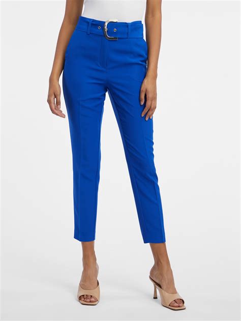 Blaue Damen Cropped Hose Orsay Orsay De Der Offizielle E Shop Der