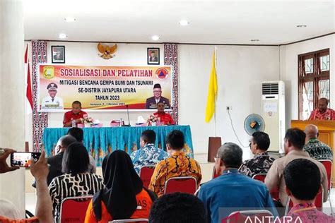 Bpbd Sosialisasi Mitigasi Bencana Gempa Bumi Ke Warga Kota Jayapura