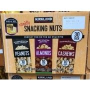 Kirkland Signature Snacking Nuts Variety Pack Calories Nutrition