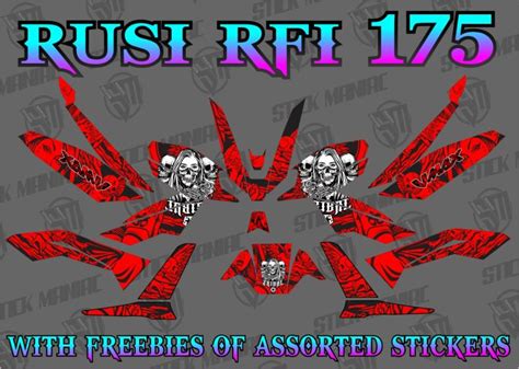 Rusi Rfi Decals Sticker Laminated Lazada Ph