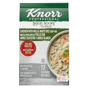 Amazon Knorr Professional Soup Du Jour Chicken With Wild And White