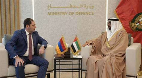 Defense Ministers Of Armenia And Uae Discuss Prospects For Cooperation