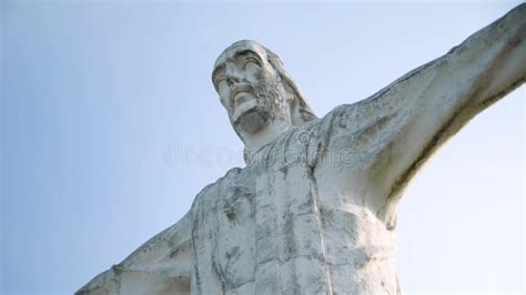 4K Footage of Cristo Rey in Cali, Colombia. Jesus Statue. Stock Footage ...