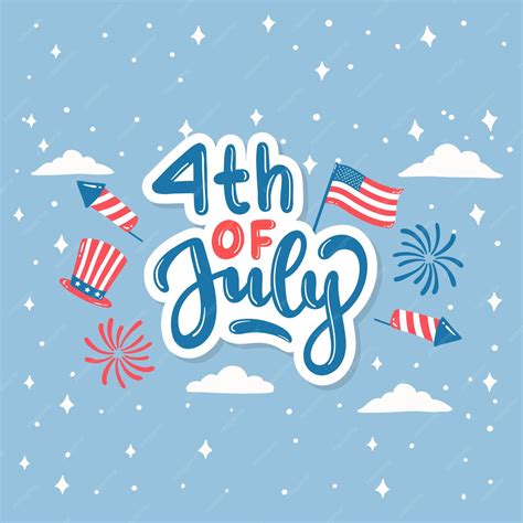 Premium Vector Happy 4th Of July Independence Day Usa For Holiday