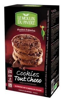 Cookies Tout Choco Bio Le Moulin Du Pivert G La Belle Vie