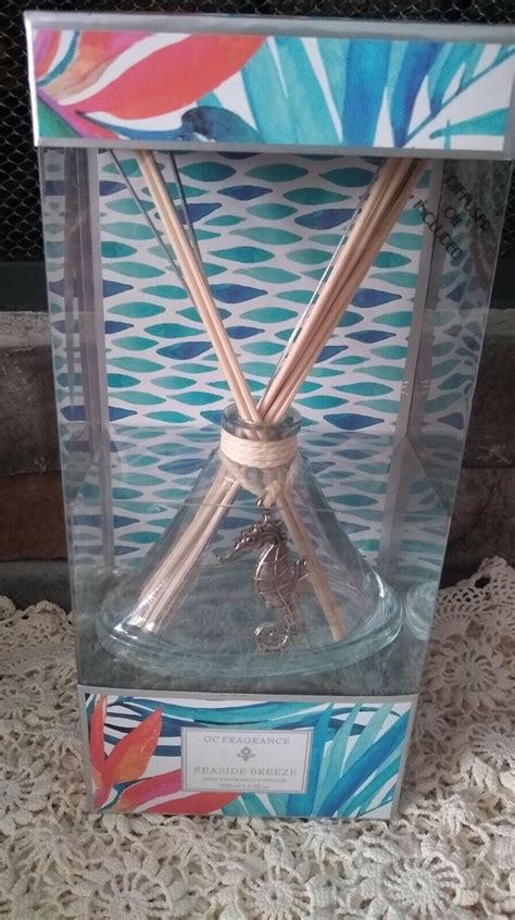 Gc Fragrance Seaside Breeze Reed Diffuser 352 Oz Seahorse Ebay