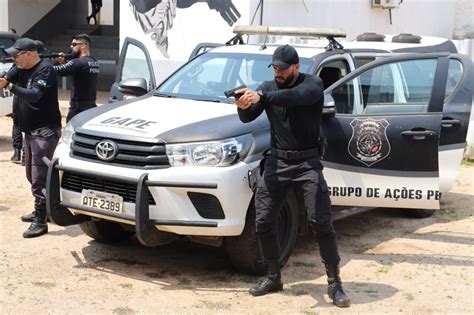 Justiça Policiais Penais participam do curso de Abordagem Policial na