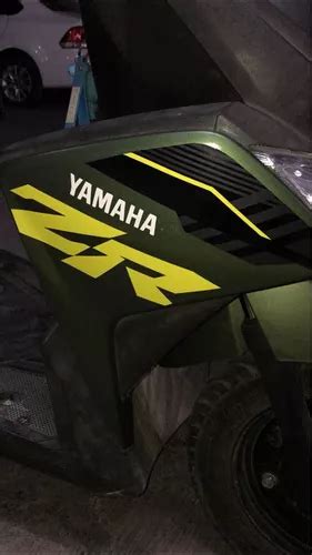 Calcas Replica Originales Laterales Yamaha Zr Verde Meses Sin Inter S