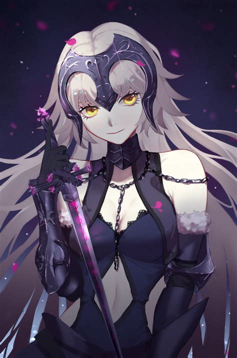 Jeanne Darc Alter Jalter Fate Anime Warrior Fate Stay Night Series Fantasy Character Design