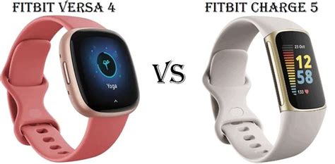 Fitbit Versa 4 VS Fitbit Charge 5: What is the Difference? - Chinese ...