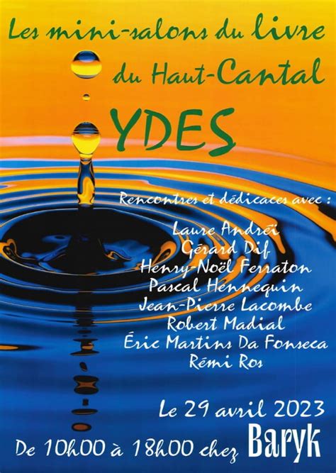 Les Mini Salons Du Livre Du Haut Cantal Auvergne Destination