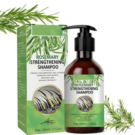 Rosemary Strengthening Shampoo With Biotin For Hair Growth Clean