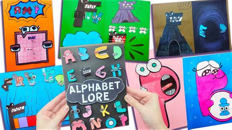 Diy 27 Gaming Book Alphabet Lore Collection Alphabet Lore Story Books