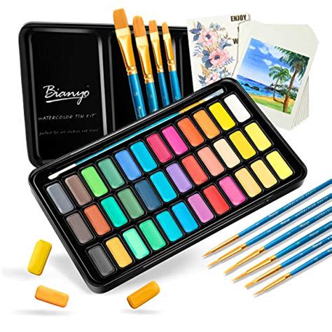 Reviews For Meiliang Watercolor Paint Set Vivid Colors In Pocket