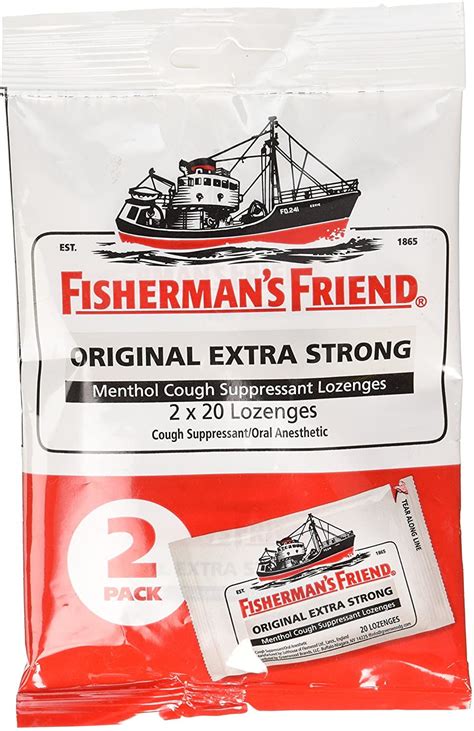 Fishermans Friend Original Flavor Extra Strong Menthol Cough