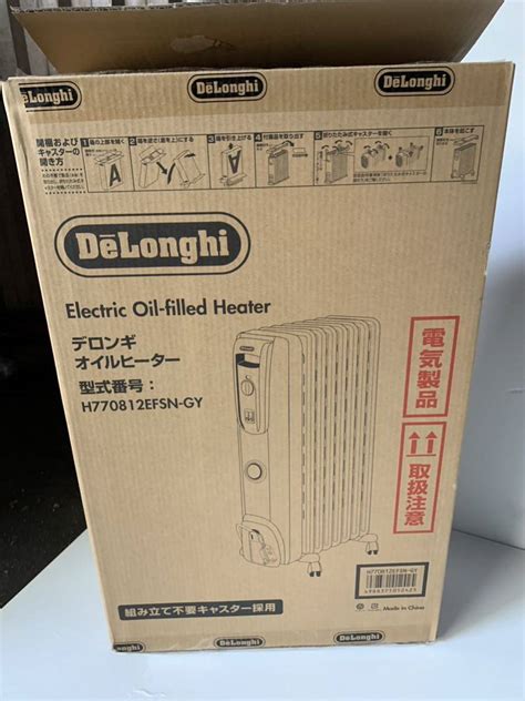 Yahooオークション Delonghi デロンギ オイルヒーター H770812efsn