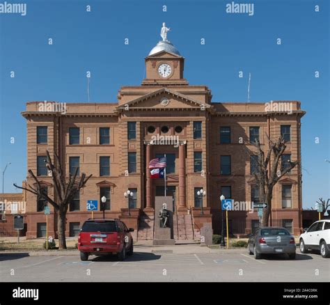 The Jones County Courthouse in Anson, Texas Stock Photo - Alamy