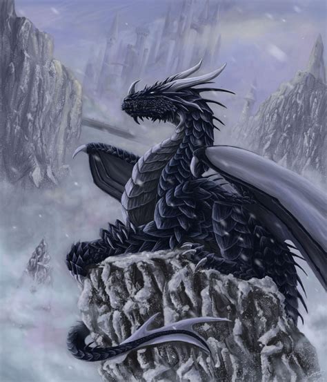 Winter Dragon By X Celebril X On Deviantart