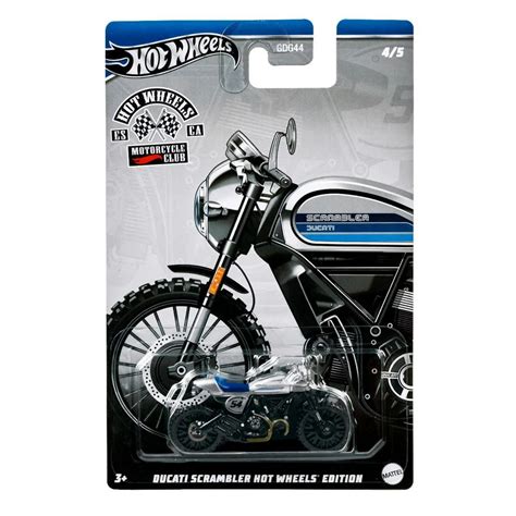 Машинка коллекционная Hot Wheels Motorcycle Club Мотоцикл Ducati ...