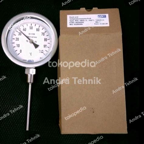 Jual Wika Temperature Gauge Size Inch Range Deg Celcius Stik