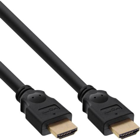 C Ble En Ligne HDMI M Le Vers M Le Noir 3m Leroy Merlin