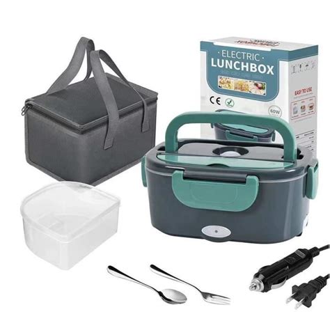 Lunch Box Chauffante Electrique Boite Alimentaires Boite Repas En Acier