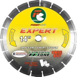 Diamond 14 X 125 X 1 EXPERT5000 First Cut Early Entry Blade With