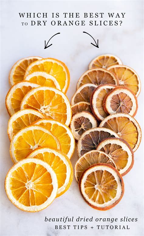 Best Dried Orange Slices- Oven or Dehydrator | Orange christmas