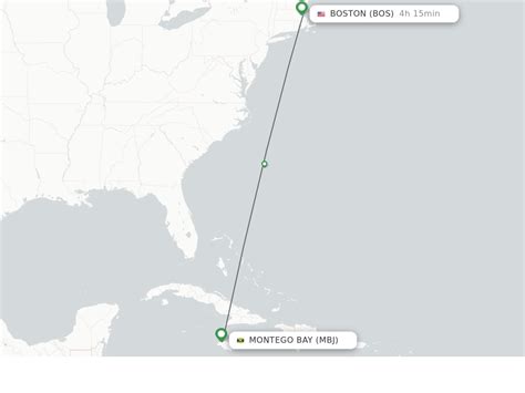 Direct Non Stop Flights From Montego Bay To Boston Schedules