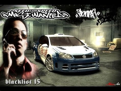 Nfs Most Wanted Blacklist Sonny Hd Pc Youtube