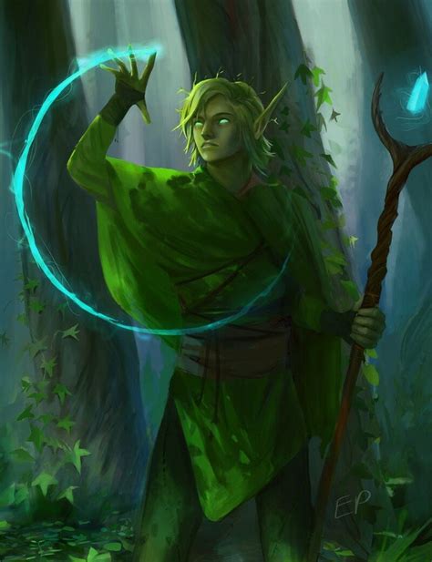 Artstation Eladrin Wizard Commission Erin Petersen In 2022