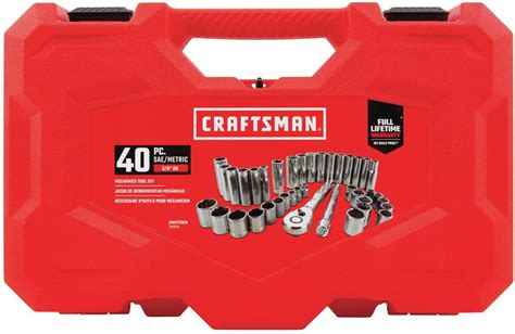 Craftsman Juego de Herramientas Mecánicas SAE Métrica 3 8 CRAFTSMAN