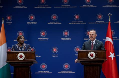 Rencontre Du Ministre Des Affaires étrangères Mevlüt Çavuşoğlu Avec