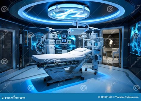 Interior View of the Operating Room in a Modern Hospital Stock ...