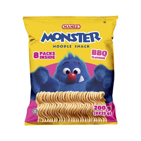 Buy Mamee Monster Noodle BBQ 200g | Coles