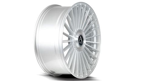 Azad Wheels Az Silver Brushed Floating Cap Rims Az