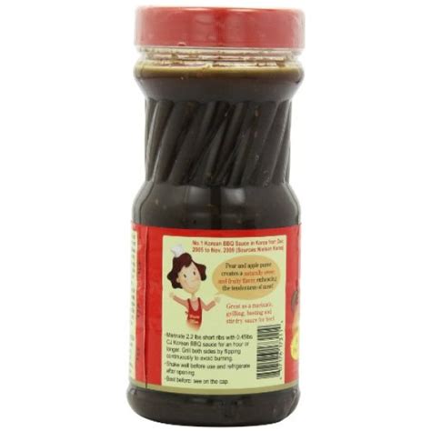 CJ Korean BBQ Sauce, Kalbi, 29.63-Ounce Bottles (Pack of 4)