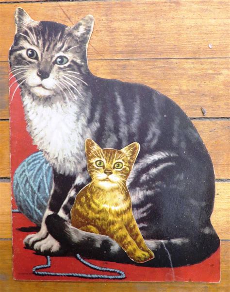 Kitty Cat A Kitten Who Looked At A King Par Ross Roselle Fair Card