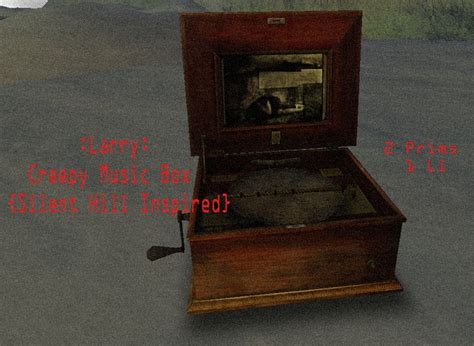 Second Life Marketplace - :Larry: Creepy Music Box {Silent Hill Themed}