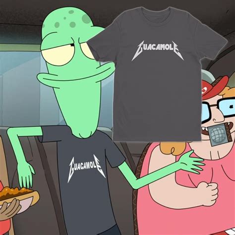 Guacamole T Shirt Terry Solar Opposites Cineattire