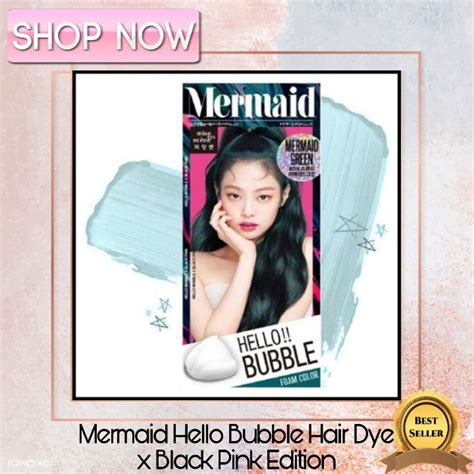 Mise En Scene Mermaid Hello Bubble X Black Pink Edition Hair Dye