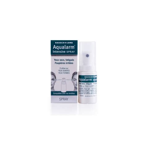 Santé des yeux Aqualarm Intensive UD Spray 10ml Manéo Opticiens Réunion