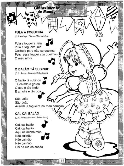 Atividades Festas Juninas Educação Infantil Para Imprimir