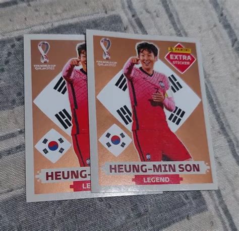 Figurinha Heung Min Son Legend Bronze Copa Mundo Qatar 2022 R 40 Em