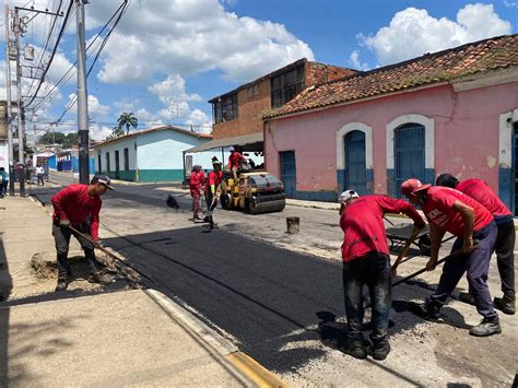 Avanza El Plan De Asfaltado En Libertador