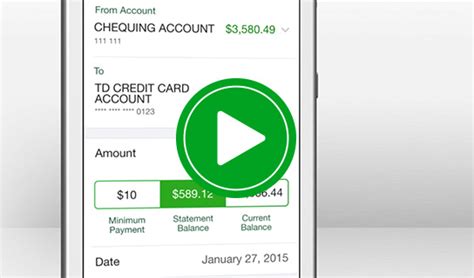 Td Canada Trust Mobile Banking