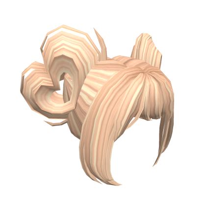 Blonde Heart Buns Roblox