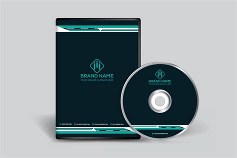 Clean professional DVD cover template 45485403 Vector Art at Vecteezy