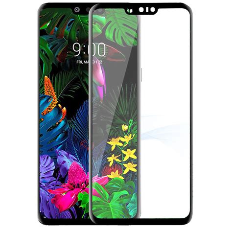 Ccdz 3d Curved Full Screen Cover Tempered Glass For Lg G8 Thinq Screen